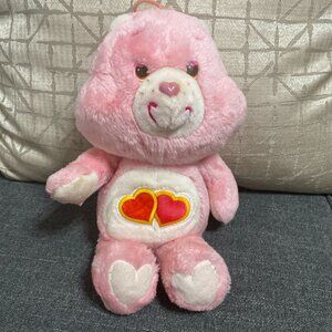 Care Bear Love A Lot 1983 13in Plush Pink Hearts Kenner Vintage